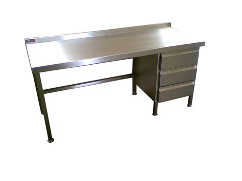 metal fabricated desks|metal topped desk.